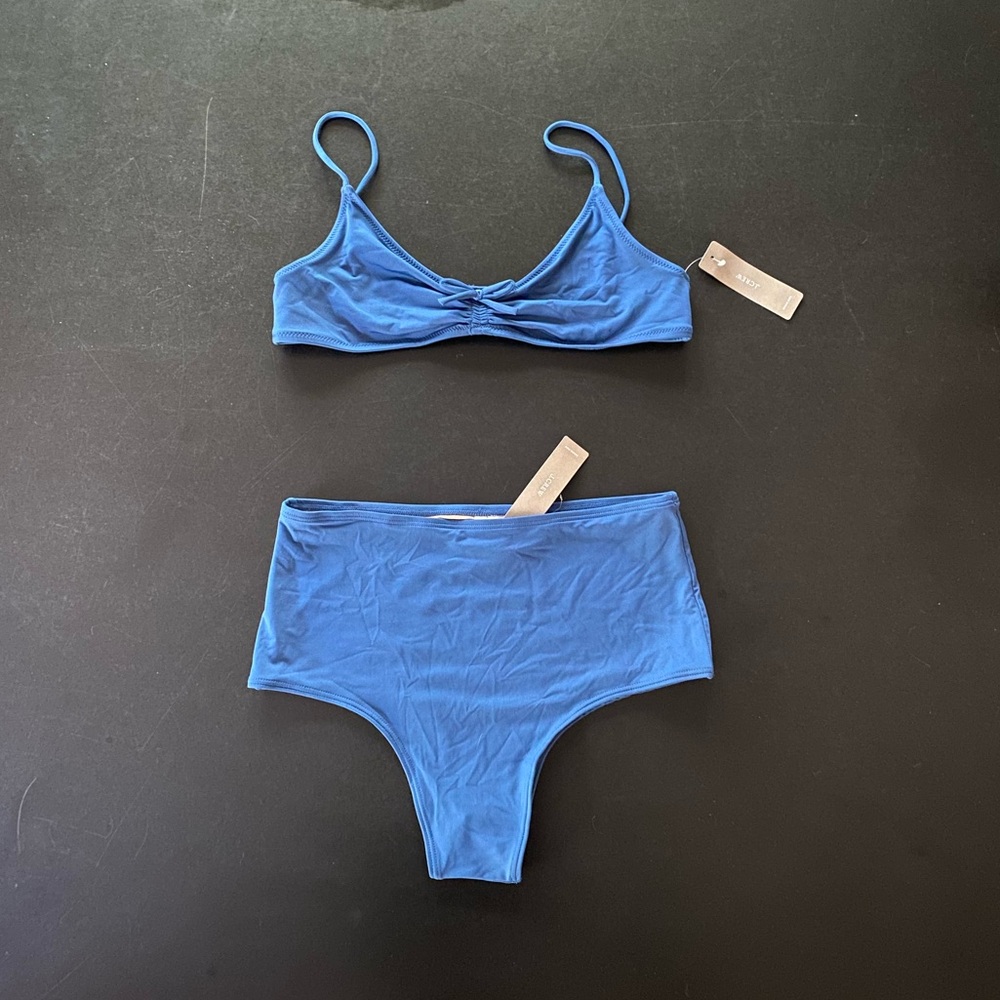 J. Crew Women's Playa Atlantic Cheeky High-Waist Bikini